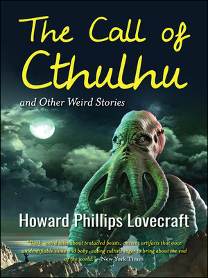 cover image of The Call of Cthulhu and Other Weird Stories